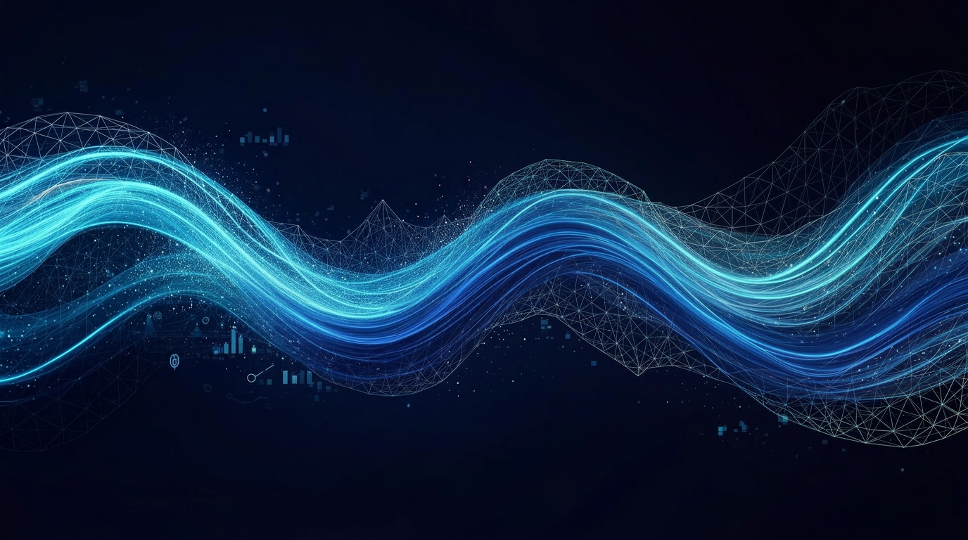 Connected digital data streams in deep blue